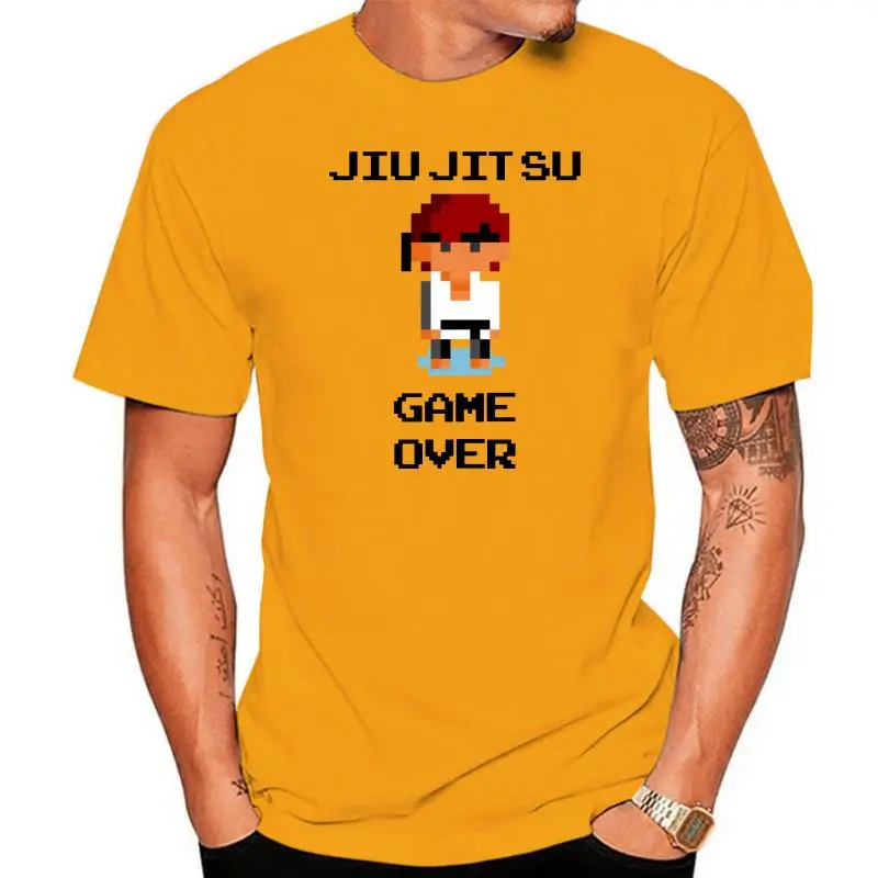 

2022 New Mens BJJ Pixel T Shirt Brazilian Jiu Jitsu Martial Arter Tee Top Clothing Tee Shirts