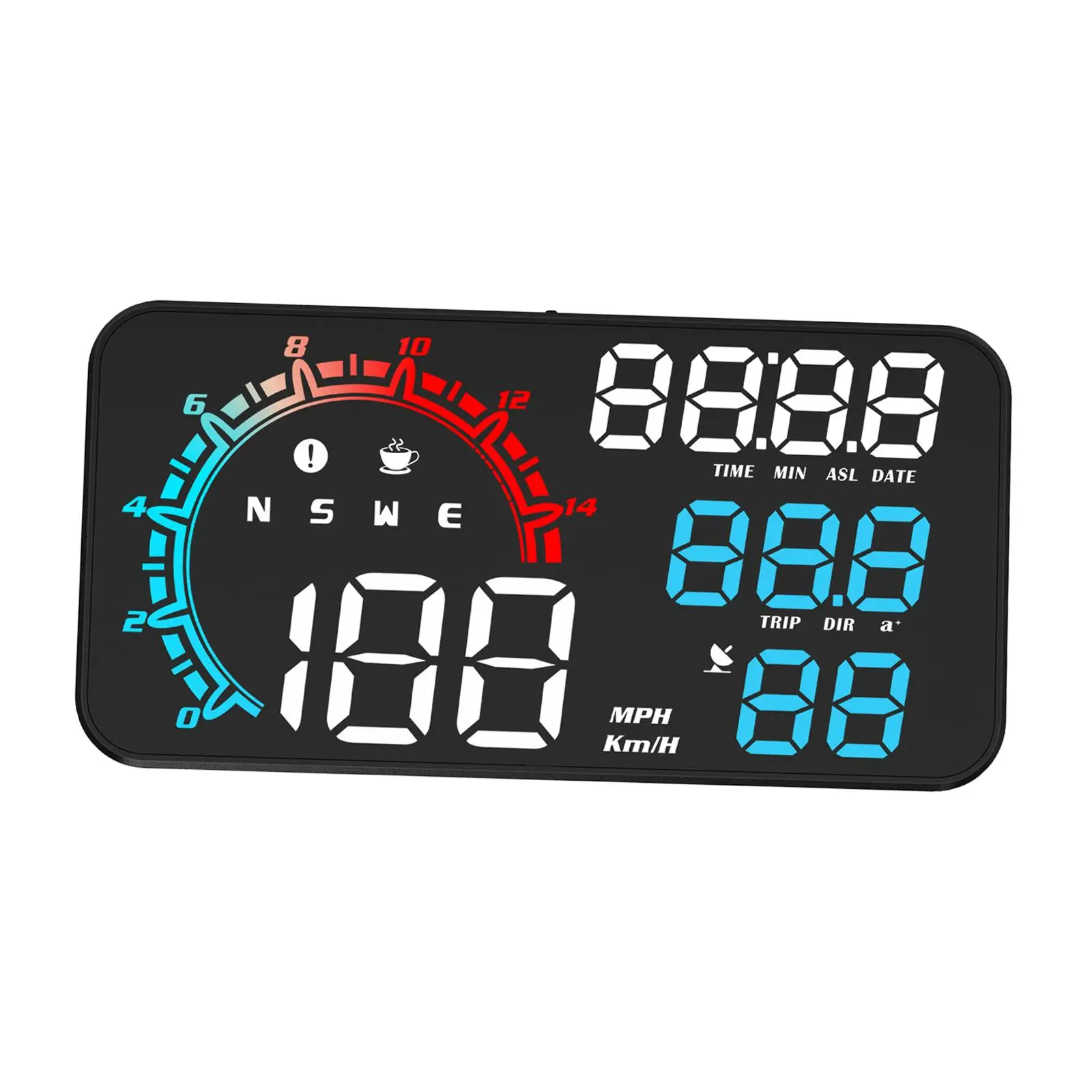 HUD GPS Speed Автомобильный универсальный режим Проекционный дисплей для проекции