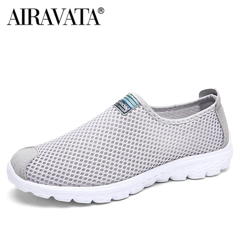 Unisex Mesh Sneakers Breathable Light Weight Slip on Walking Shoes Athletics Sports Mesh Casual Footwear