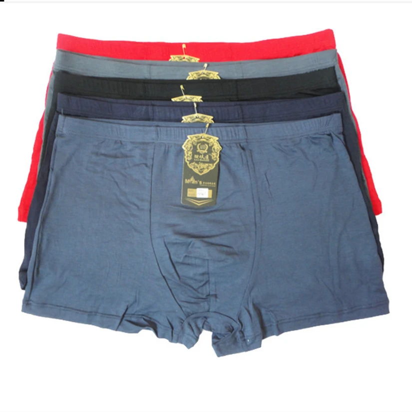 

man bamboo fiber underweare plus-size short panties mens boxer mans trunk shorts underpants 95% Bamboo fiber 5% spandex