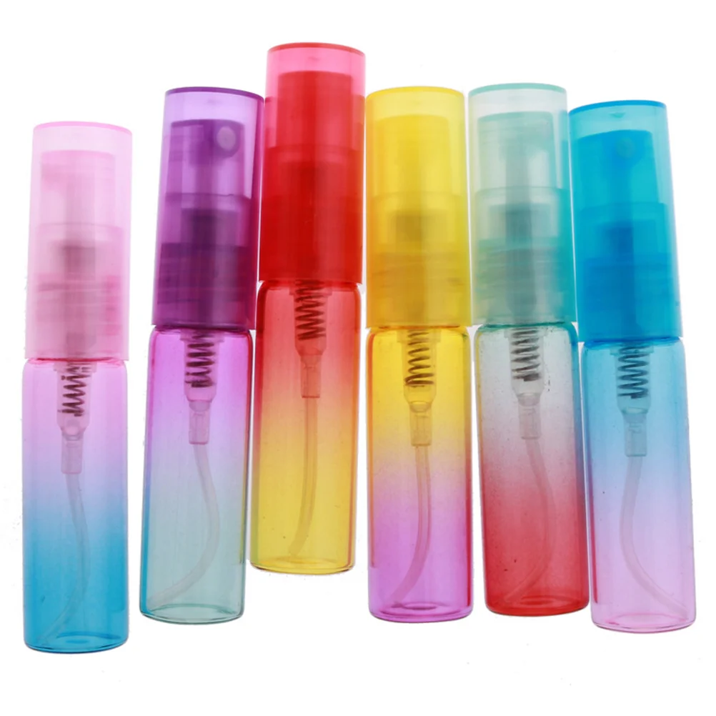 

12 Pcs Glass Containers Liquids Empty Travel Bottles Vial Spray Sample Perfume Dispenser Husky 50
