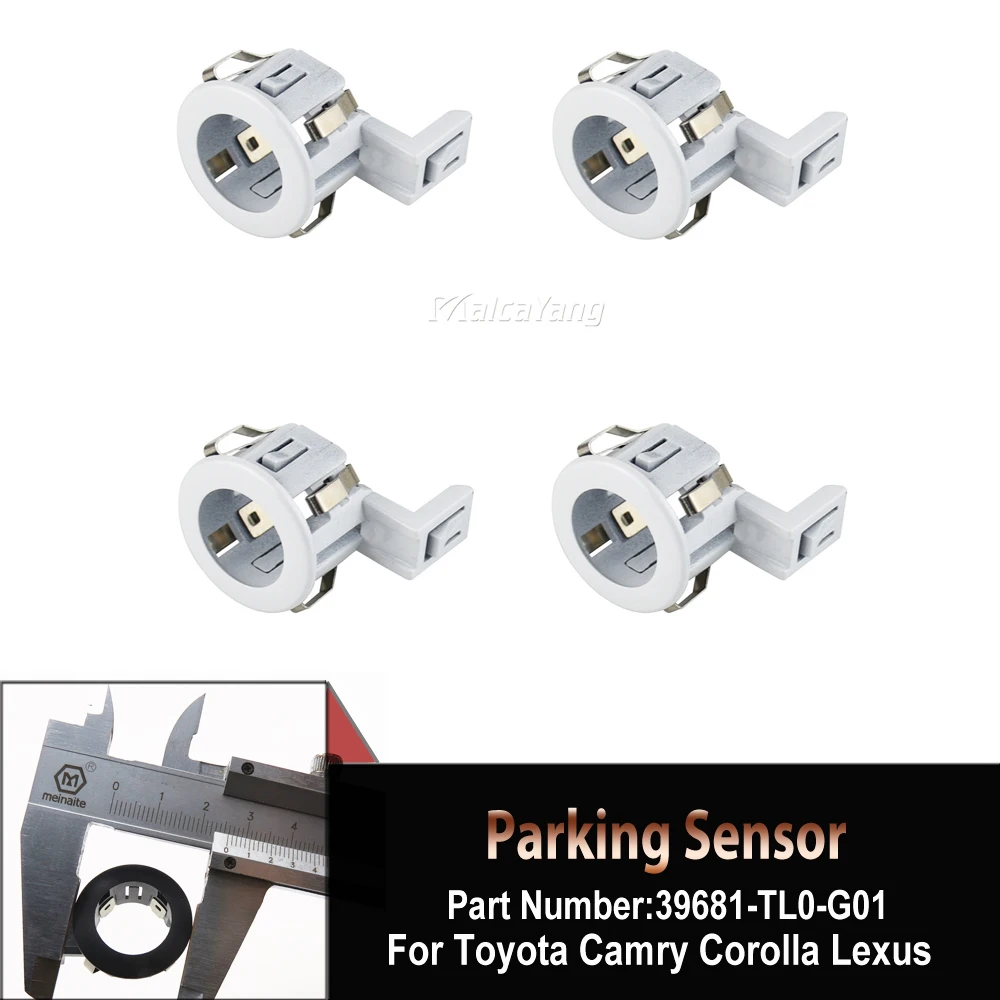 

4PCS For Honda Accord Odyssey 39681-TL0-G01 39681-TL0-G01ZD PDC Assist Bracket Retainer Cover Parking Sensor