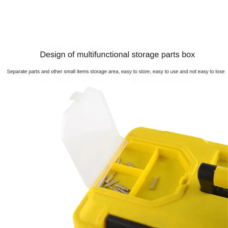 Многофункциональный ящик для инструментов портативный с защитой от падения и