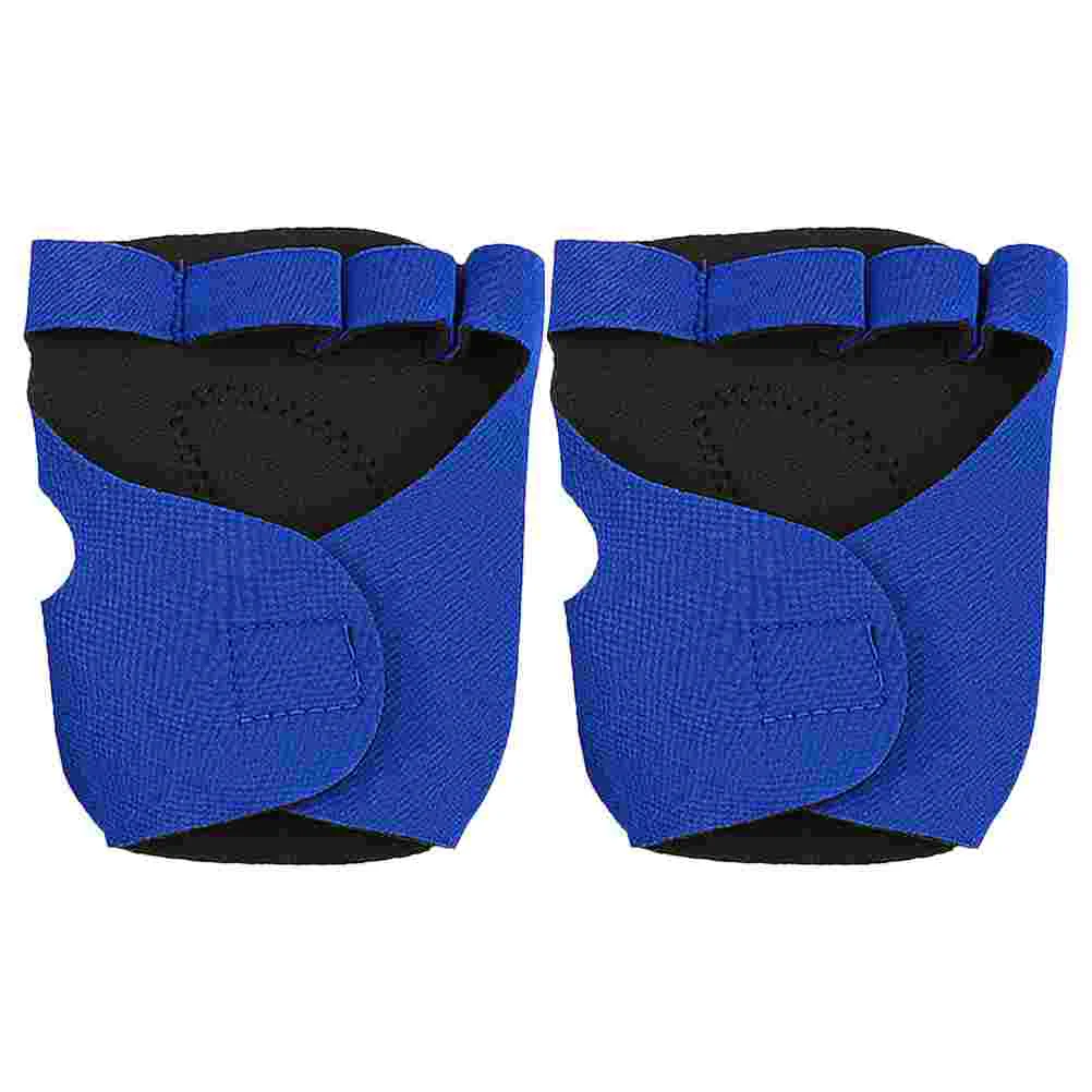 

Hand Cover Grip Pads Weightlifting Palm Brace Protection Gloves Men Half-finger