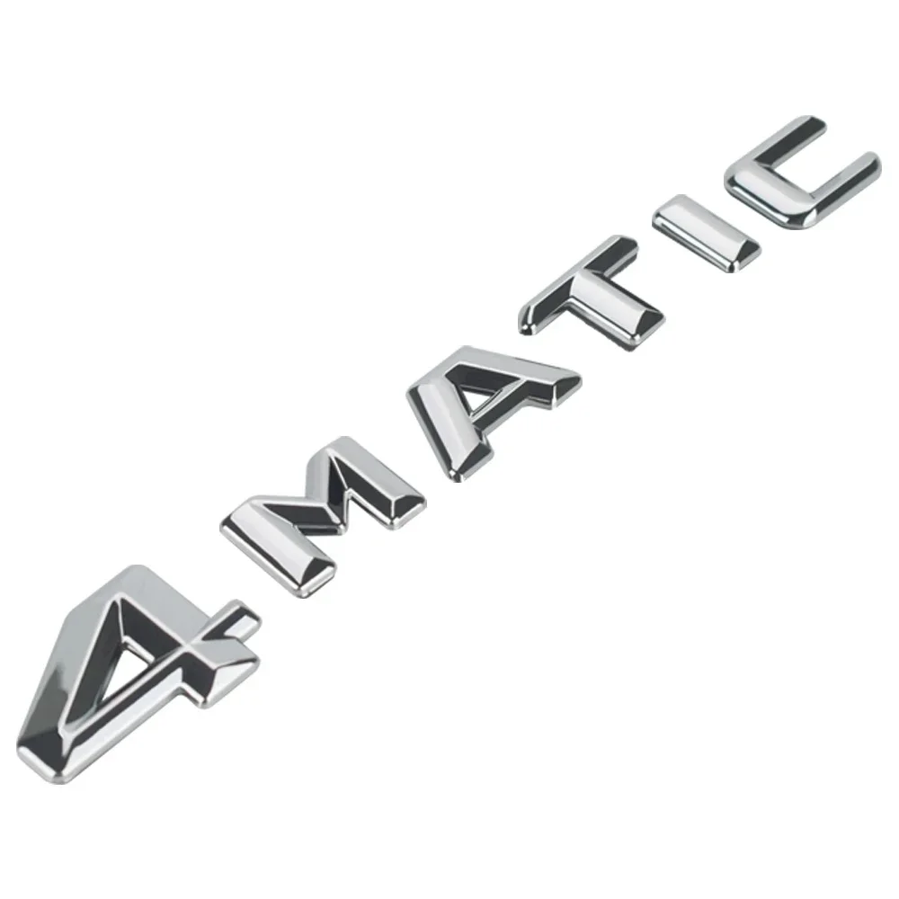 4MATIC задний багажник с буквами, эмблема, логотип, наклейка, Стайлинг автомобиля для Mercedes Benz A B C E S M G R Class GT CLA W204 W205 W210 W211 GLS (art.: 3920cd63e1614) - 3920cd63e1614