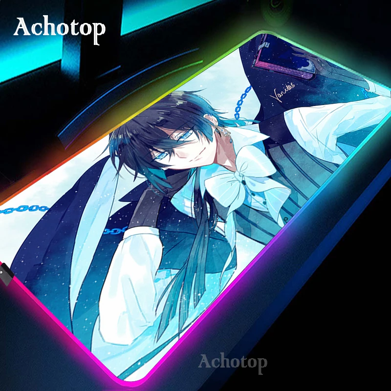 

The Case Study Of Vanitas RGB Anime Mouse Pad Office Desk Mat Gamer PC Computer Keyboard Carpet Gaming Accessories Mousepad LED