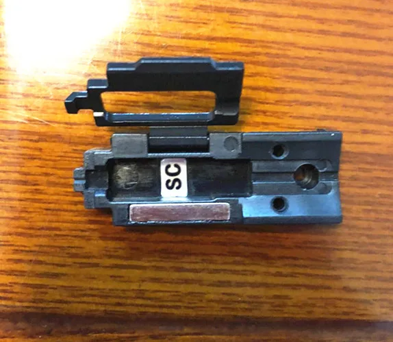 Original Ilsintech Swift-F1 F1 + fiber fusion splicer SOC SC FC hot melt head fiber holder SC fiber pressure plate Fiber clamp