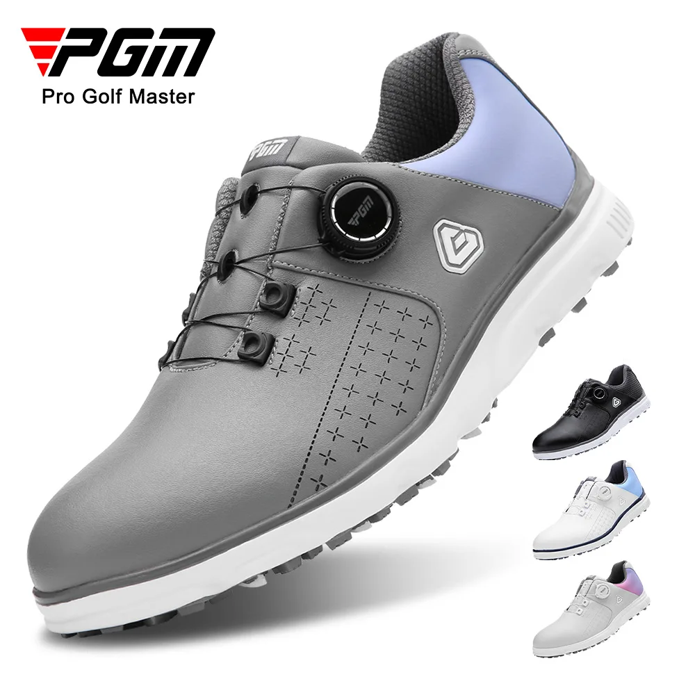 

PGM Men Golf Shoes Knob Shoelaces Anti-side Slip Waterproof Men's Sports Shoes Sneakers XZ232 sneakers