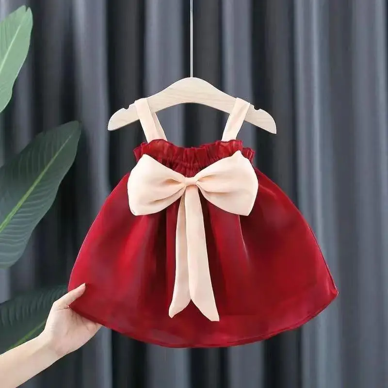 

Dog Princess dress pet clothes fried Street summer clothes Teddy Bichon cat dog summer clothes