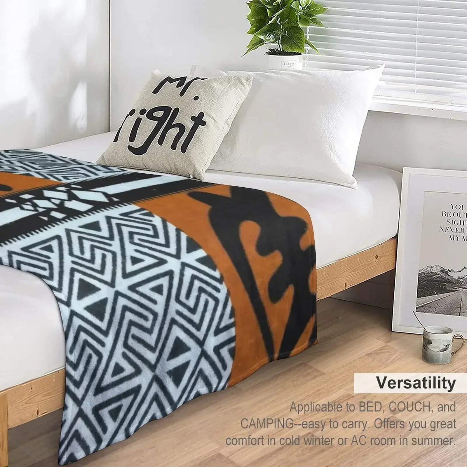 Ткань с африканским принтом Ганский Гей символ Nyame одеяло мягкие термобелье для