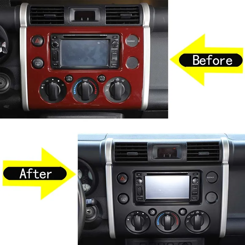 Автомобильная центральная консоль кондиционера CD панель управления Крышка