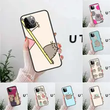 LG 하모니 4 K31 K51 X 파워 2 Q 스타일로 4 5 6 V60 ThinQ 5g 용 소프트 휴대폰 가방, 고양이 러블리 최신