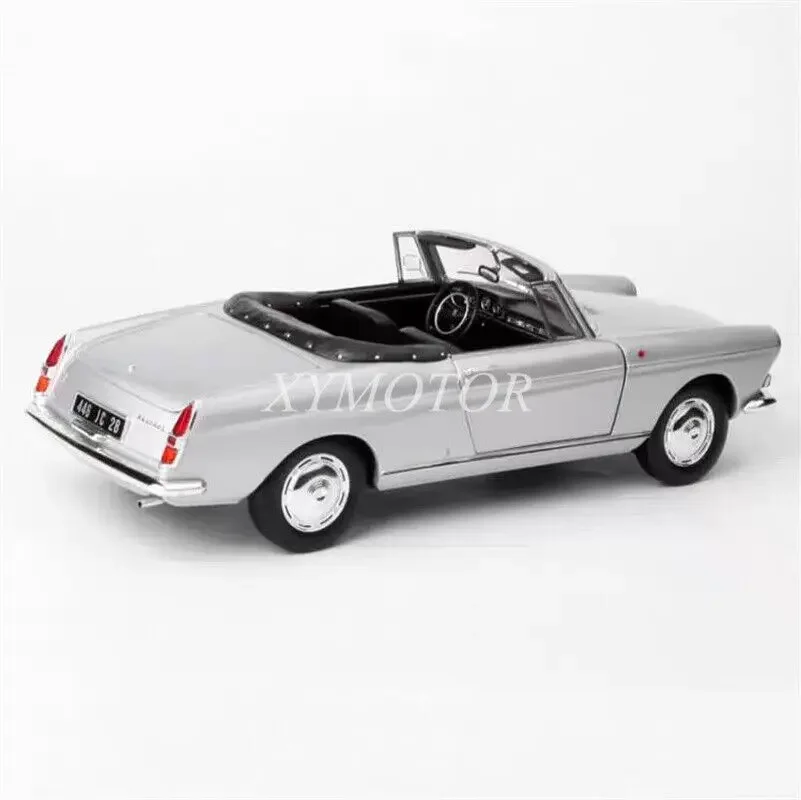 NOREV 1/18 для Peugeot 404 кабриолета 1967 литые модели автомобилей серебряные игрушки