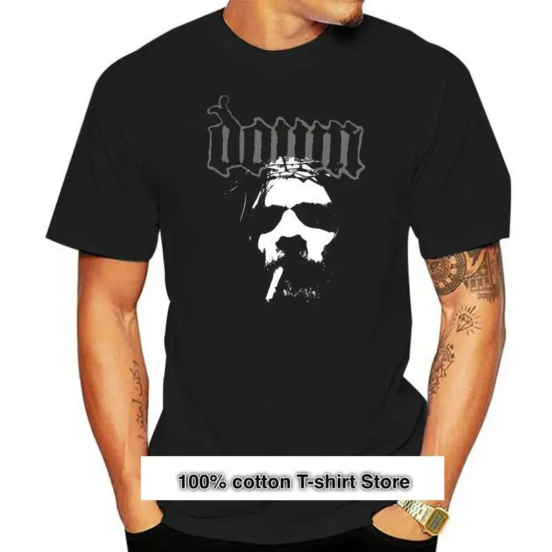 

Down Nola-Camiseta clásica DMN para hombre y mujer, ropa con capucha, negra