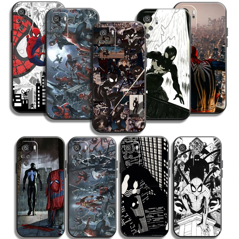 

Marvel Phone Cases For Xiaomi Redmi 7 7A 9 9A 9T 8A 8 2021 7 8 Pro Note 8 9 Note 9T Funda Back Cover Soft TPU