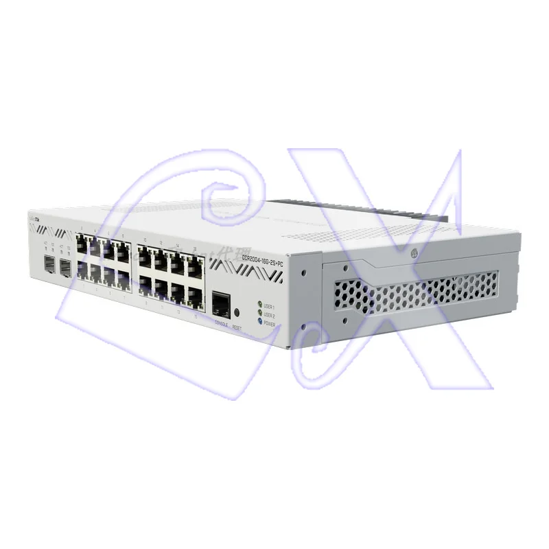 

New MikroTik CCR2004-16G-2S+PC 16 Gigabit 2 Gigabit Optical Port Smart Router