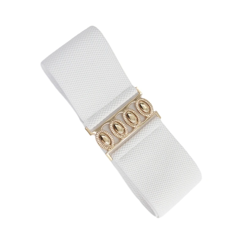 Эластичный пояс для банкетного платья девочек декоративный корсет с пряжкой из