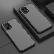Frosted Translucent Case For OPPO Find X5 Pro Phone Case Silicone Frame Hard Clear Back Cover For OPPO Find X5