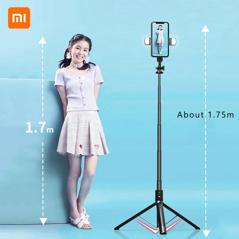 Xiaomi treppiede Selfie stickstretch treppiede per telefono palo telescopico portatile supporto per...