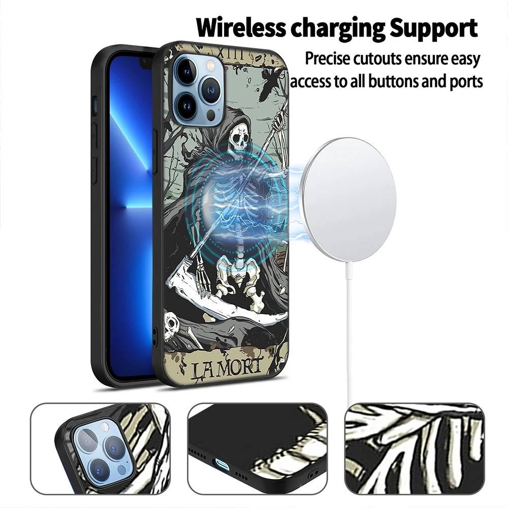 Чехол для телефона с изображением Человека скелета iPhone 14 12 11 ProMax 7 Plus XR XS Max 8 SE 2022 2020