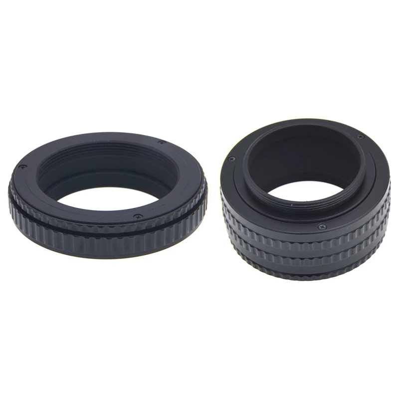 

Top Deals 2Pcs Mount Lens Adjustable Focusing Helicoid Macro Tube Adapter - M42 To M42 25-55Mm & M42 To M42 12 - 17Mm