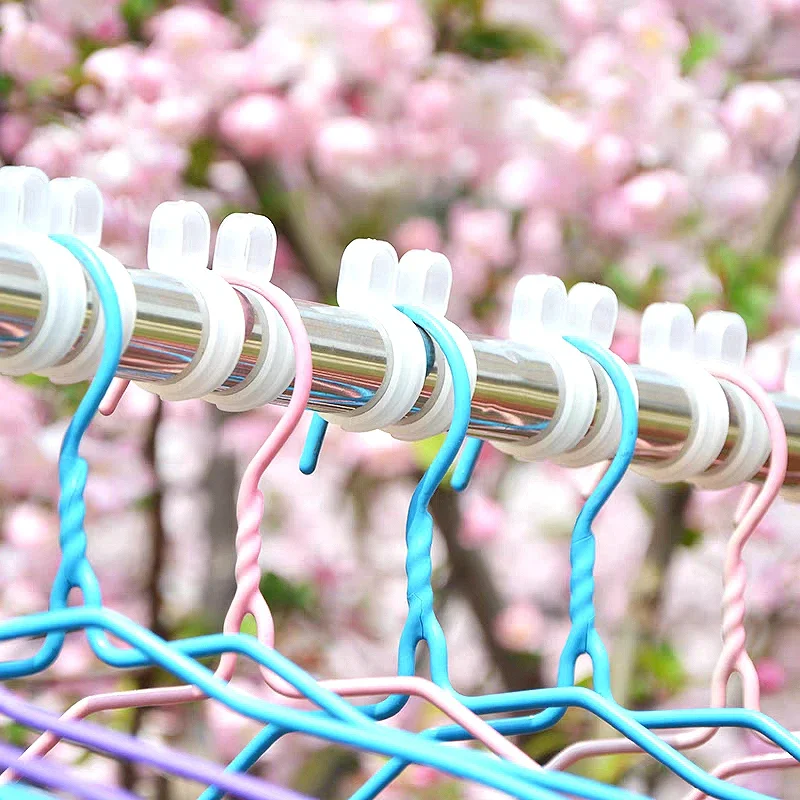 50/20/10 шт. ветрозащитный крючок с пряжкой пластиковая вешалка для одежды домашний