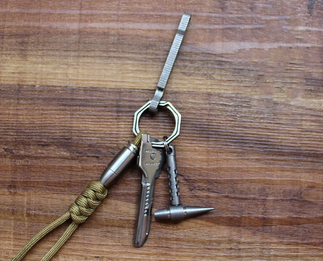 Титановый сплав мини-молоток лома тактическая фотография титановый инструмент