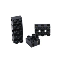 1pcs 500v terminal blocks fixed type base connection terminals with screws plate jx5 2005 60a5p insulated wire connector