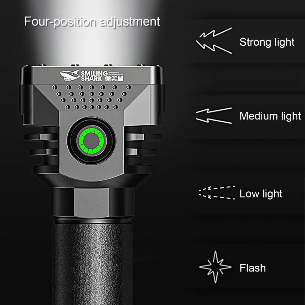 

Outdoor Flashlight Portable Camping Flashlight Long Standby Time Illumination Useful Extremely Bright LED Outdoor Torch