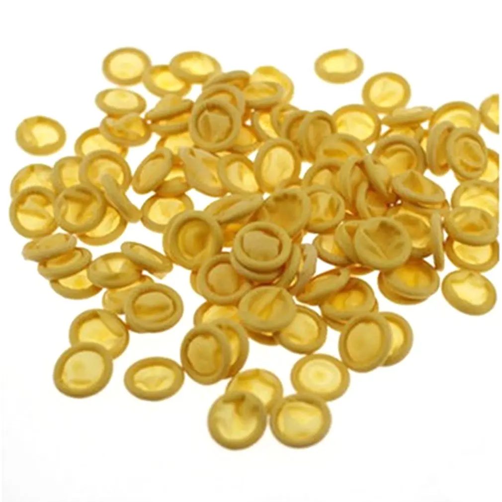 

1 упаковка одноразовых резиновых латексных напальчников, антистатические противоскользящие защитные перчатки, многофункциональные напал...