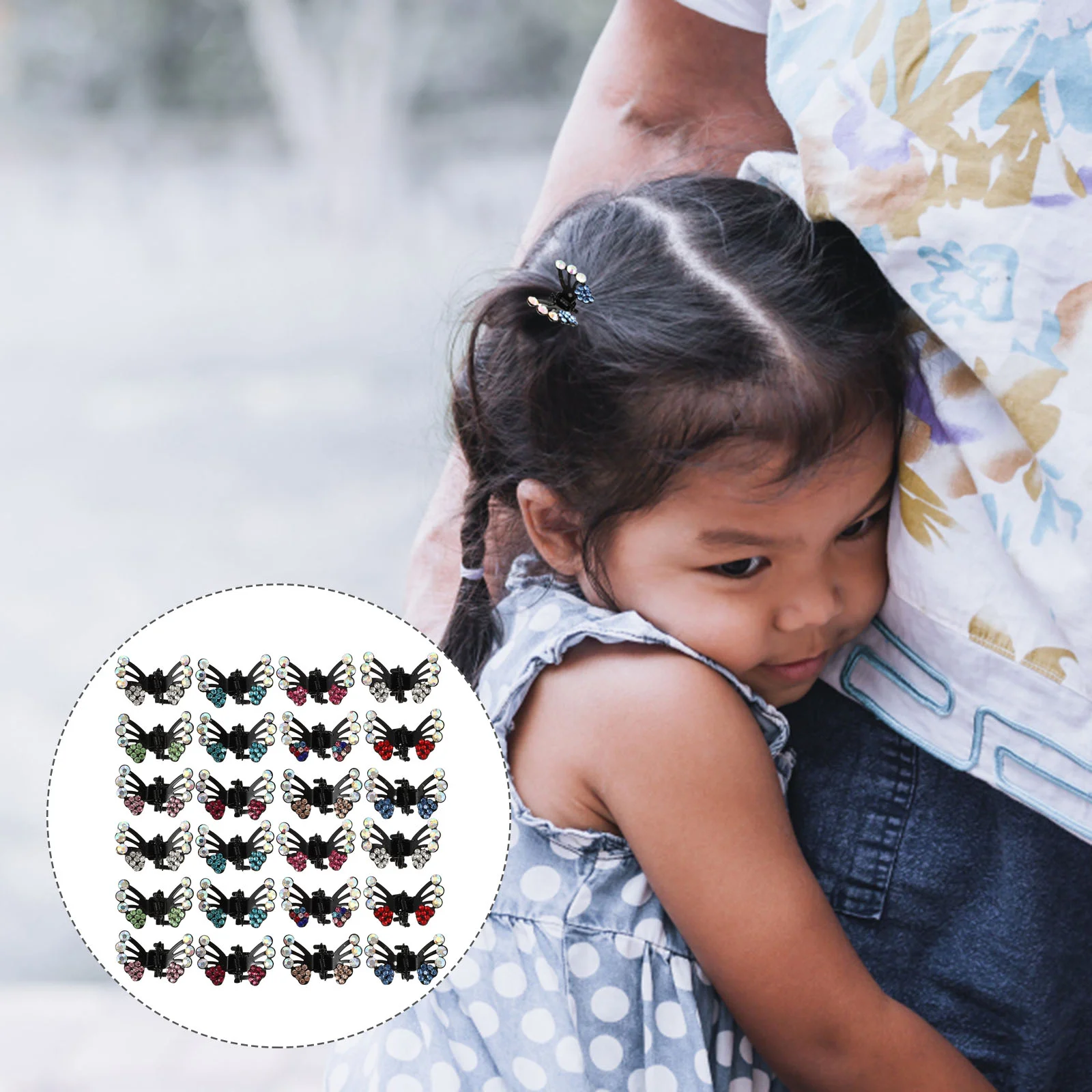 

36pcs Small Hair Clasp Clips Small Jaw Clips Kids Hair Claw Hair Ornament