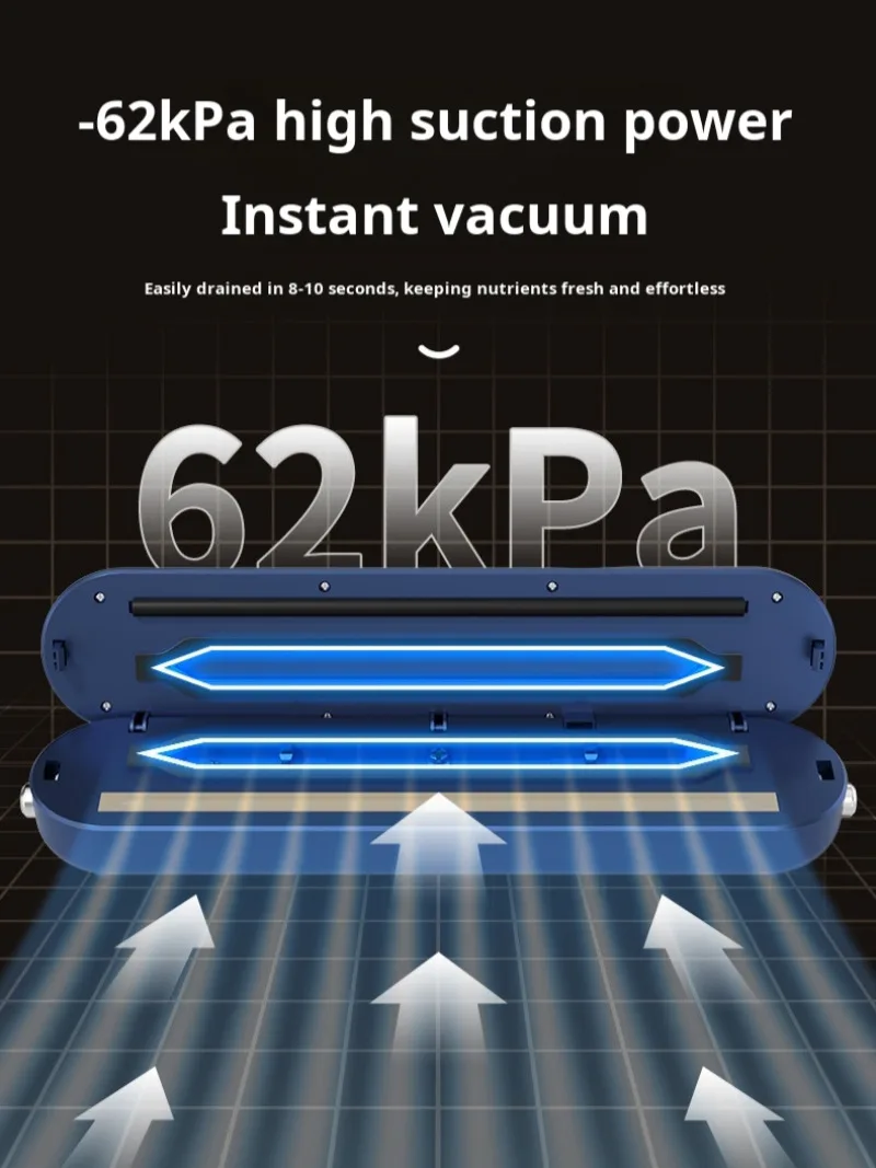 Электрический вакуумный упаковщик вакуумная упаковочная машина для хранения