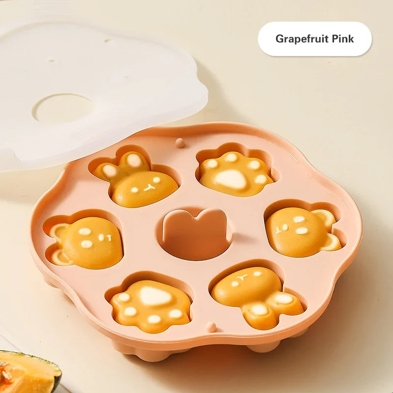 

1Pcs Silicone Muffin Molds Cupcake/Ice Cubes Mold Fits 5 To 8 Qt Pressure Cooker Sous Vide Egg Bite Maker Air Fryer Accessories