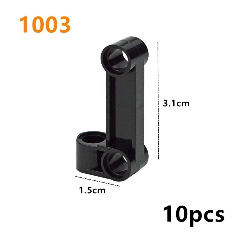 Детали MOC техническое жесткое соединение совместимые с кирпичами 32005 32293 32294 64451 2637