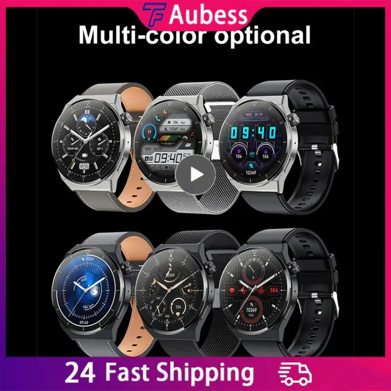 

Ip68 Waterproof Touch Control Sports Watch Multiple Sports Modes Hk46 Smartwatch 24-hour Heart Rate Monitoring Smart 1.36 Inches