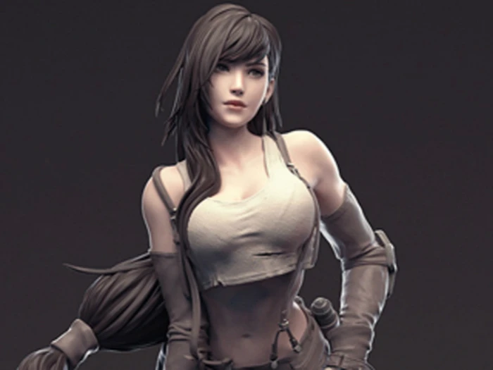 

In Stock Garage Kit 1/6 FFVII Final Di Fa Tifa FF7 Resin Figure Kit