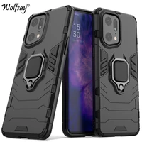 for oppo find x5 pro case bumper armor pc magnetic suction stand full cover for oppo find x5 pro case cover for oppo find x5 pro