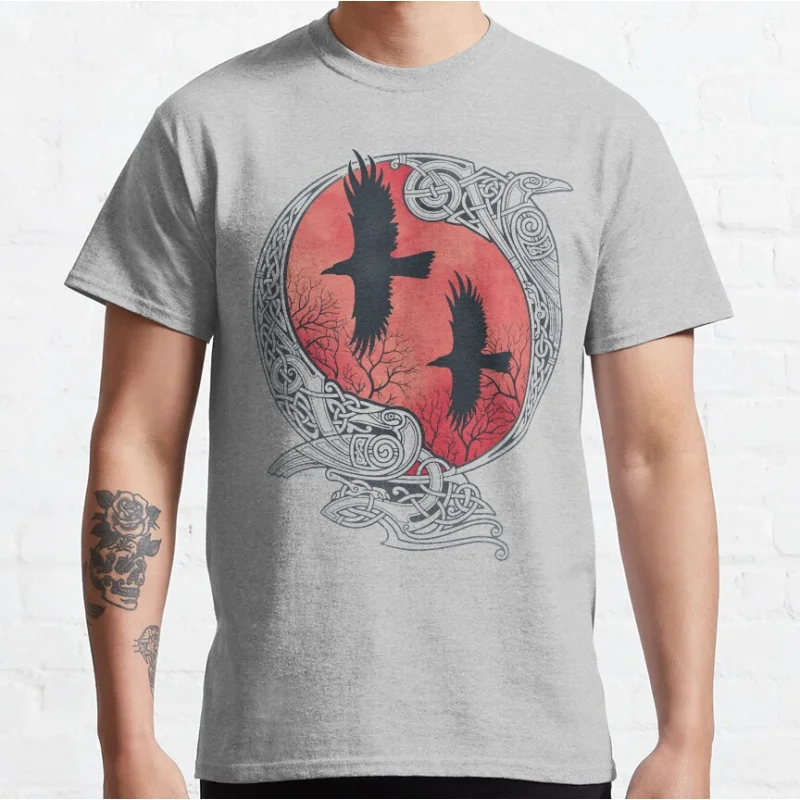 HUGIN &amp MUNIN Футболка мужская хлопковая