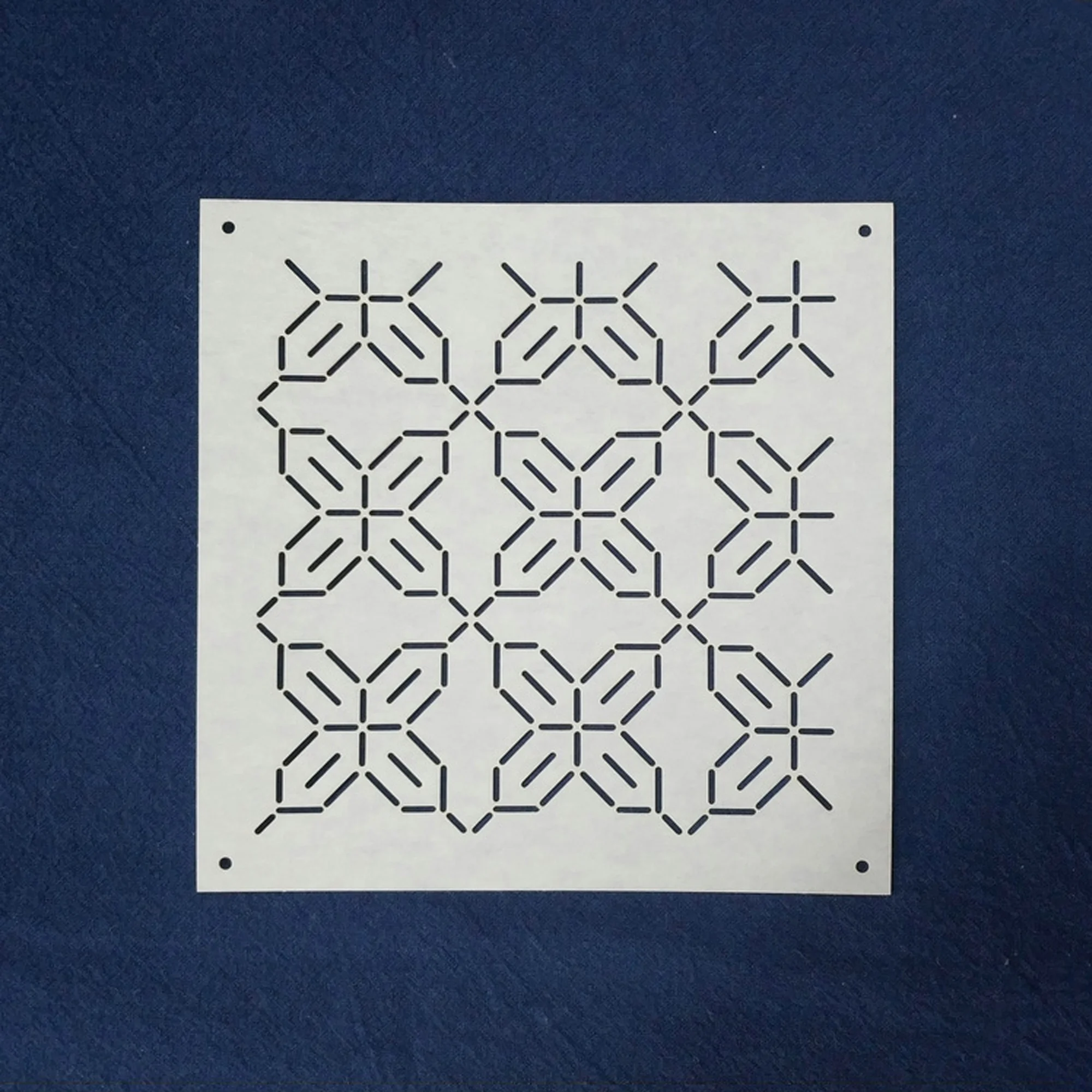 Трафарет Sashiko трафарет для вышивания форма стежки одеял 4 дюйма в диаметре 13