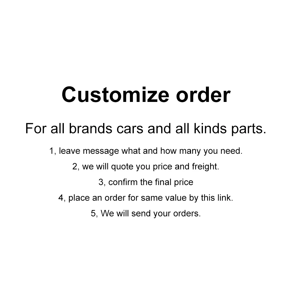 

Изготовление всех запчастей для автомобилей по морю или по воздуху или экспресс