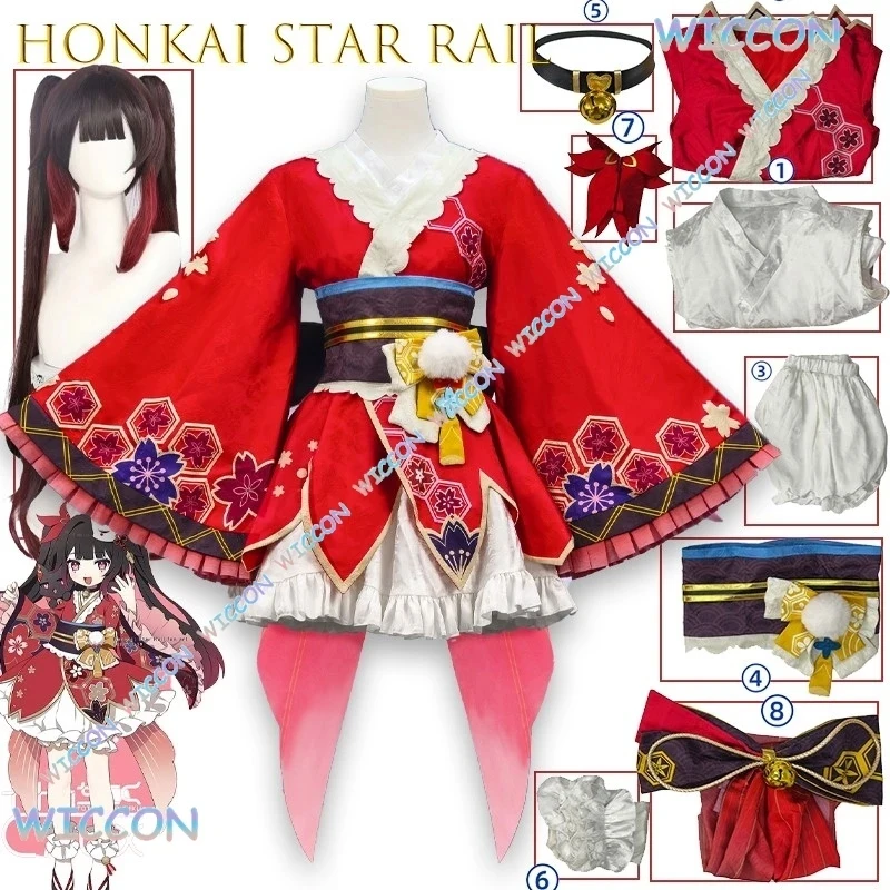 Фото Костюм для косплея персонажа аниме-игры Honkai Star Rail [MAGCOS] - Сияющий наряд Маленькой Кошечки в стиле стимпанк №2