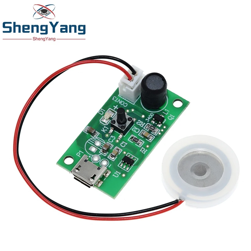 Мини-увлажнитель с USB наборы сделай сам генератор тумана и драйвер печатная плата