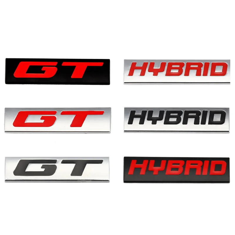 Автомобильная наклейка GT AWD Hybrid Diesel SS Turbo логотип эмблема значок для Audi Volvo Mazda