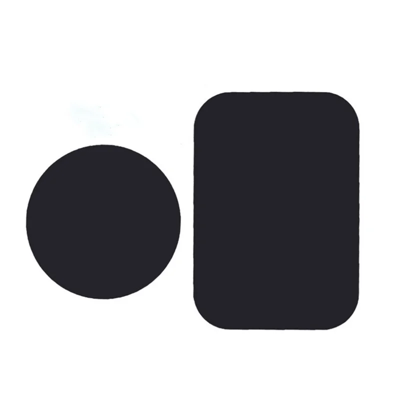 5pcs metal disk plate for magnetic phone holder universal black iron sheet disk sticker car phone magnet stand accessories free global shipping