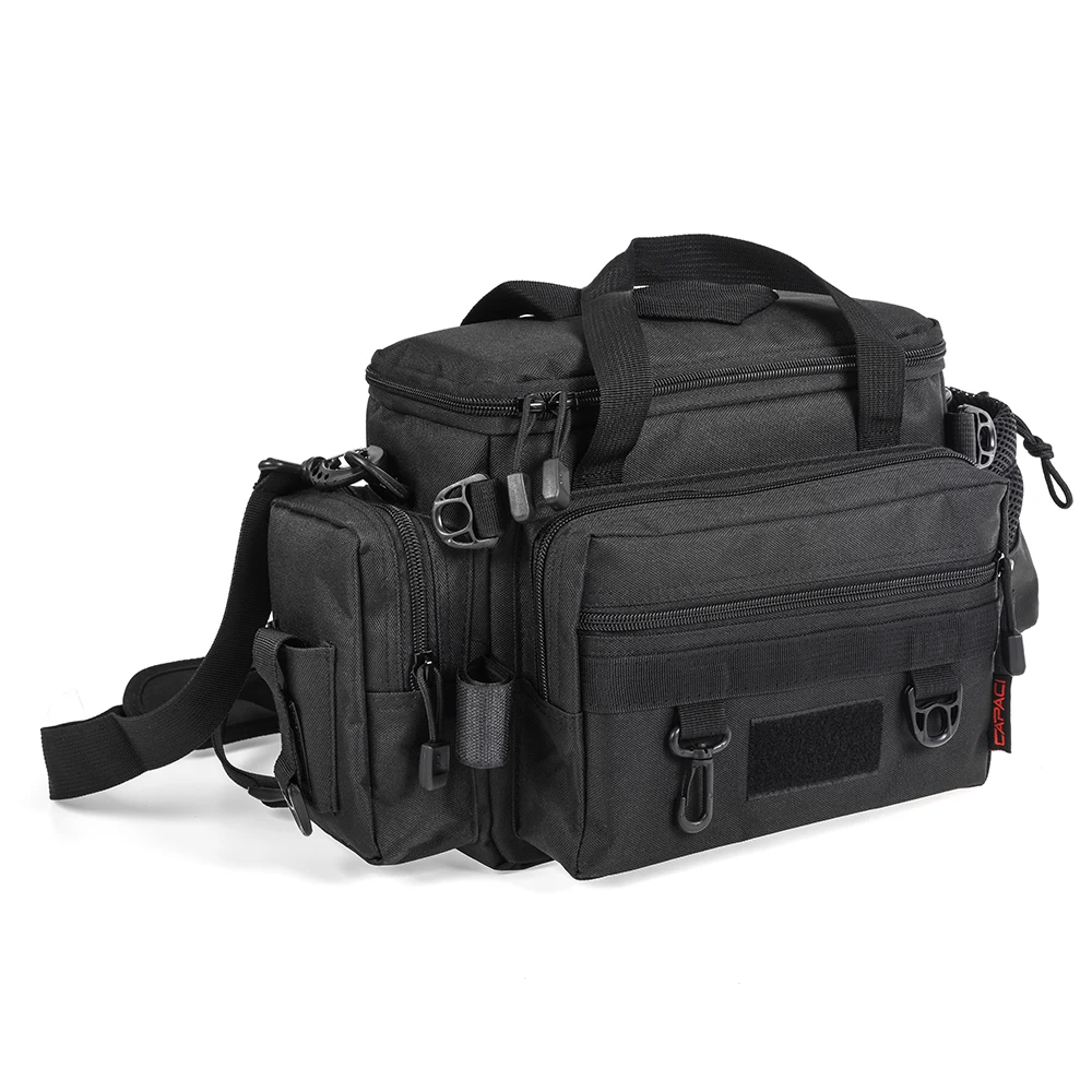 

Waterproof Fishing Bag Large Capacity Multifunctional Lure Reel Fishing Tackle Storage Bag Fishing Shoulder Bag Waist Bag