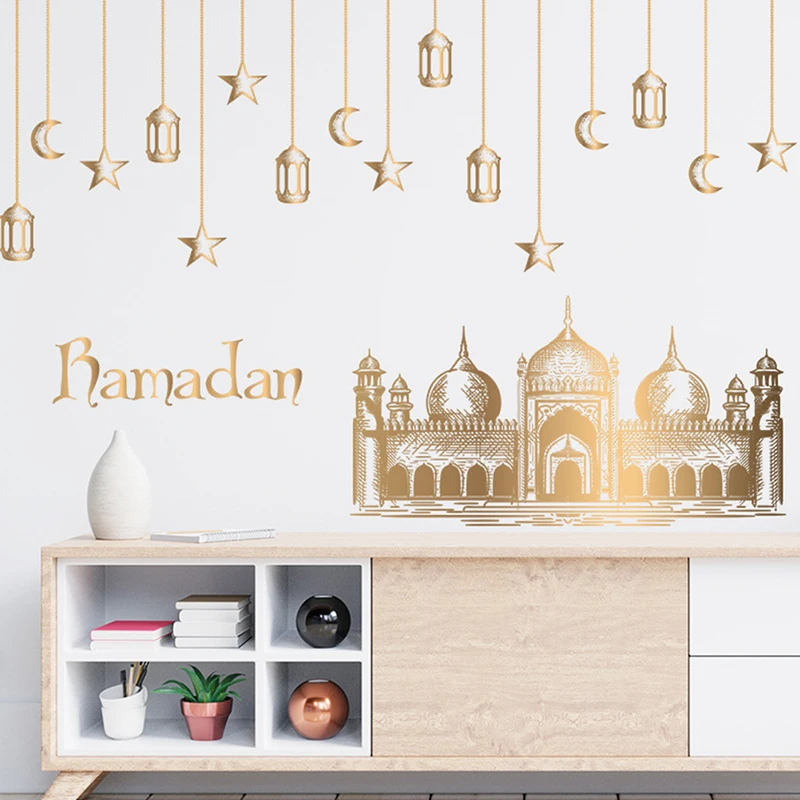

Наклейки на окна Рамадан, наклейки на стену в исламском стиле