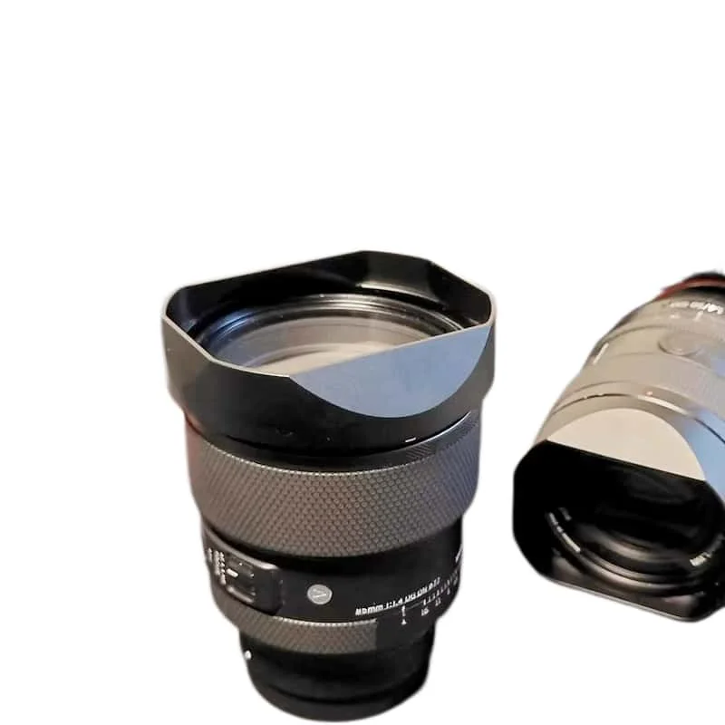 Дизайн для объектива Sigma 85mm F1.4 DG DN: металлическая квадратная байонетная бленда с крышкой, замена LH828-02 (art.: 3920dc6e6a2be) - 3920dc6e6a2be