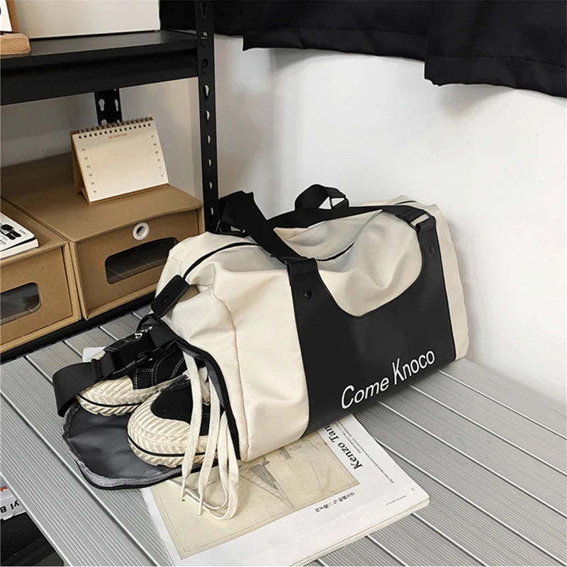 New Oxford Men Women Travel Bag Waterproof Luggage Bags Big Capacity Outdoor Travel Shoulder Bag Male Female Sports Storage Bag