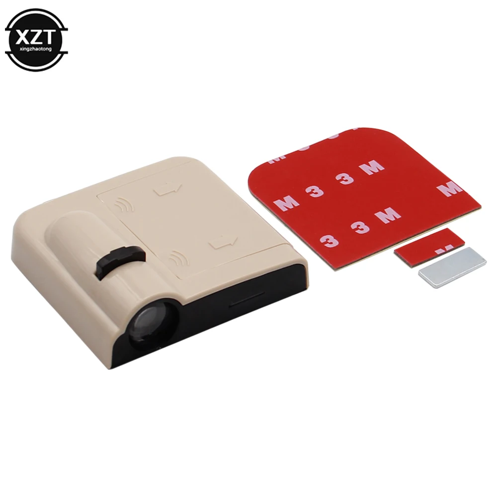 

1 шт. универсальный светодиодный лазерный проектор для дверей автомобиля с логотипом, призрачная тень, ночник, беспроводной комплект автомобильных ламп, автомобильные аксессуары