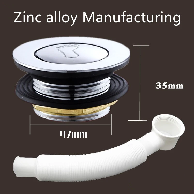 

Латунный отводной слив для ванны